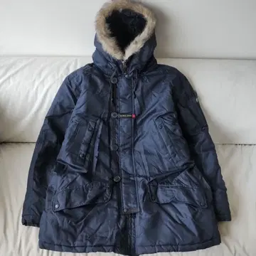 NAUTICA JEANS 충전솜 블루종