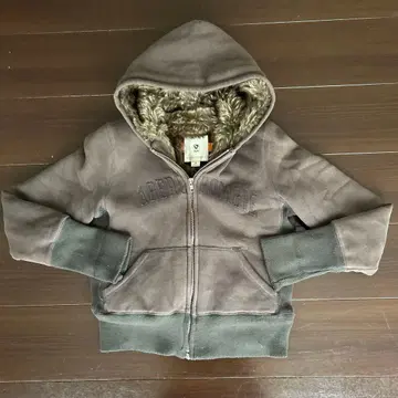 아바클로 안감 퍼 보아 후드티 S