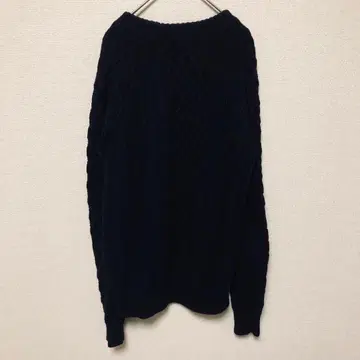 [ GLOBAL WORK ] (M) 코튼 혼방 케이블 니트 풀오버/심플