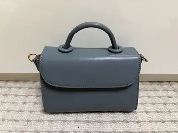 블루 미니 핸드백