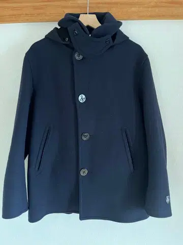 ORCIVAL 후드 부착 멜톤 코트 사이즈 4