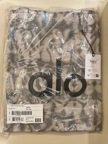 alo 타이다이 패턴 토트백
