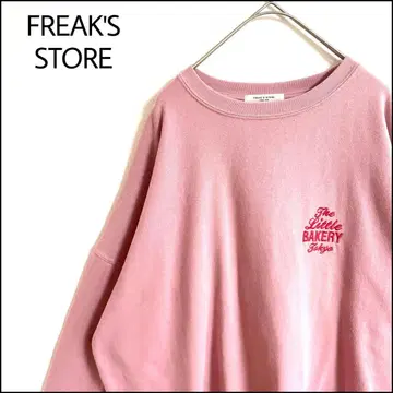 FREAK'S STORE 맨투맨 핑크 오버 사이즈