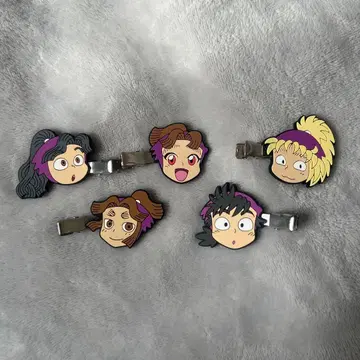 닌타마 란타로 앞머리 클립 4학년 세트