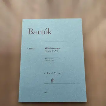 바르토크 / 미크로코스모스 Band V-VI HENLE 원전판