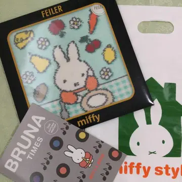 페일러 FEILER 미피 콜라보 손수건 [ 브런치 타임 ]