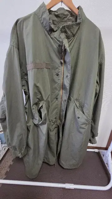 Alpha Industries 모즈 코트 XL 올리브 그린