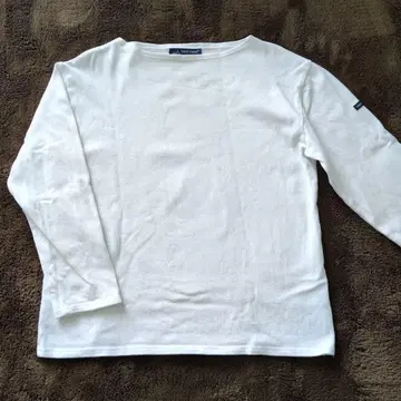 SAINT JAMES 긴팔 T셔츠 화이트