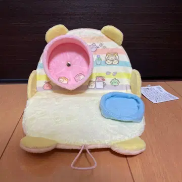 택 포함 새상품 스미코구라시 테노리 봉제 인형 햄스터 오우치 하우스 간지