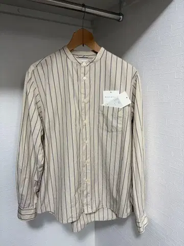 MANUAL ALPHABET 루즈핏 스트라이프 셔츠