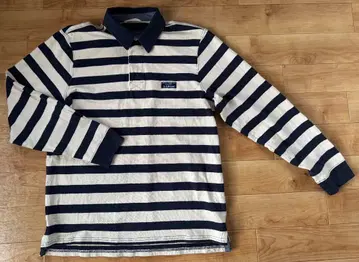 구제 의류: 새상품급 L.L.Bean / 보더셔츠 L 화이트x다크 네이비