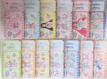 비밀의 아이프리 아이프리 월드 2025 트레이딩 티켓풍 스티커