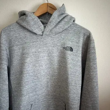 THE NORTH FACE 그레이 후드 부착 후드티