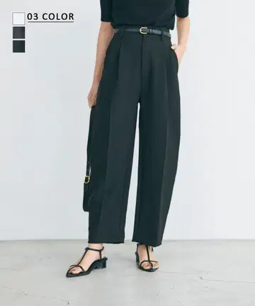 [ BASEMENT ] 커브 배기 팬츠