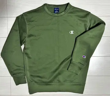Champion 크루넥 트레이닝복 올리브 그린