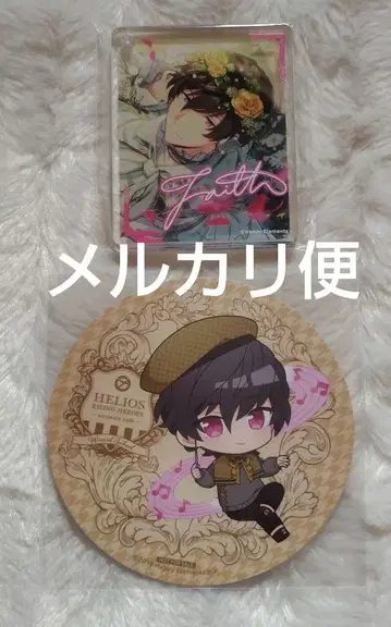 엘리오스R 애니 카페 코롯타 코스터 특전 포토 카드 페이스