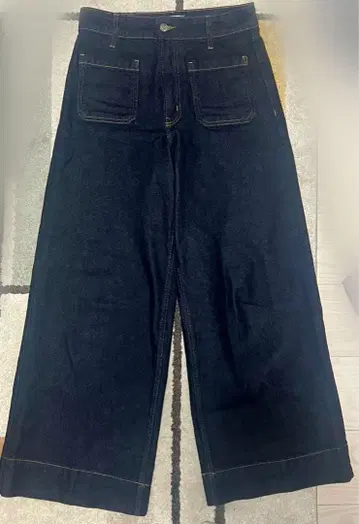 H&M 와이드 하이 데님 38