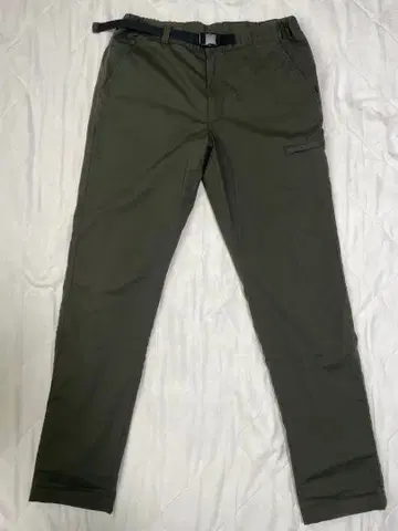 [ 웜 팬츠 ] 유니클로 웜 이지 팬츠 S 다크 그레이 방한