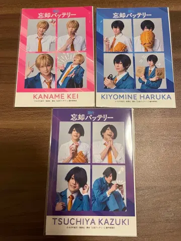 무대 망각 배터리 요 세이호 츠치야 세트