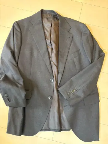 새상품급 스트라스부르고 차콜 그레이 고급 수트