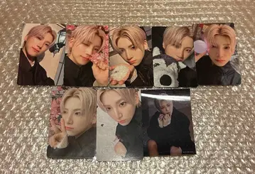 [ 묶음 판매 ] &TEAM 설백 YUMA 유마 트레이딩 카드 혜택 세트