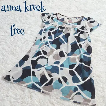 빈티지 ] 얇은 소재 기하학 패턴 튜닉 free 레트로 헤이 페미닌