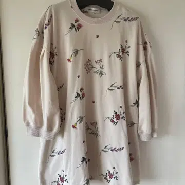 슈퍼 하카 꽃무늬 튜닉