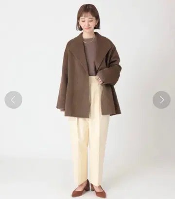 B.C STOCK 숏 비버 코트