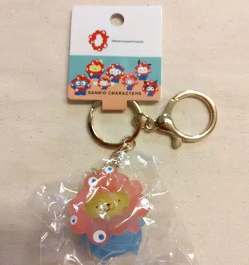 클리어 컬러 폼폼푸딩 미야쿠미야쿠 산리오 키링 코스프레