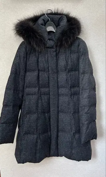 새상품급 레리안 다운 코트 정품 퍼 백화점 9호