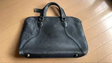 가죽 비즈니스 백 네이비