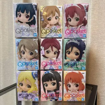 러브 라이브! Qposket 피규어 9체 세트