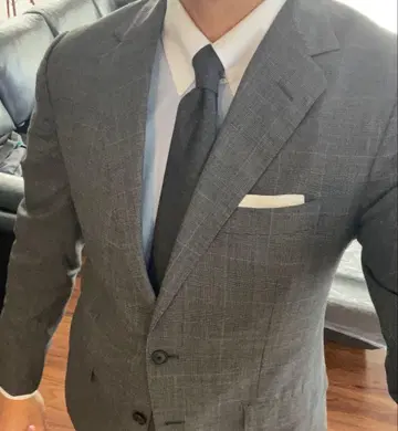 새상품급 유나이티드 애로우즈 수트 48 그레이