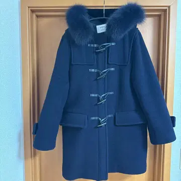 STUDIOUS 더플 코트 네이비