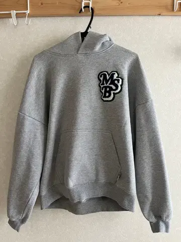 my sugar babe / MSB 와펜 후드티 그레이