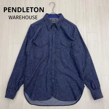 PENDLETON WAREHOUSE 울 데님 긴팔 셔츠 일본제