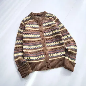 빈티지 훈훈 니트 가디건 노르딕 SV6