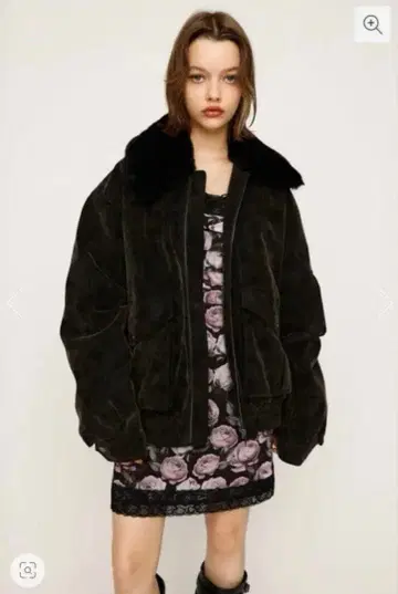 SLY WASHED PUFFER 블루종 멀티 블랙