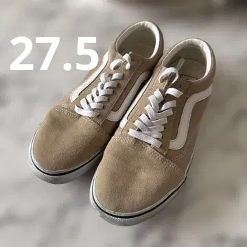 VANS 베이지 스웨이드 스니커즈