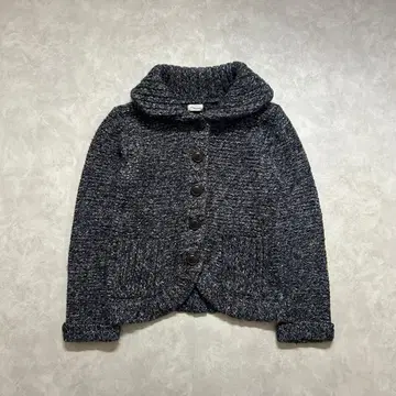 니트 가디건 그레이 여성용 M 상당