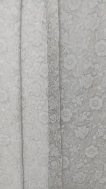 그레이 꽃무늬 쉬폰 겉옷 미사용 새상품 프리 사이즈