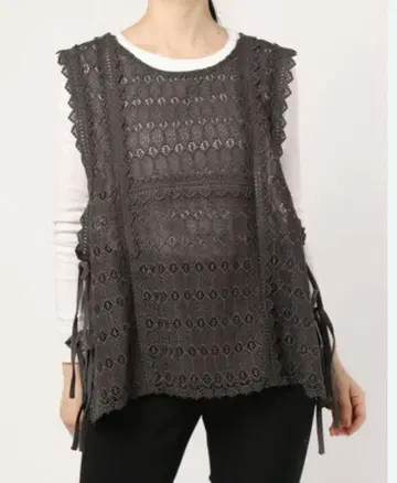 사만사 모스모스 사이드 리본 레이스 베스트