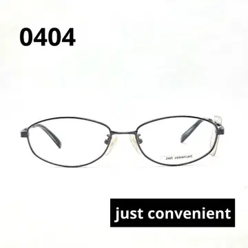 just convenient 그레이 오벌 안경 0404