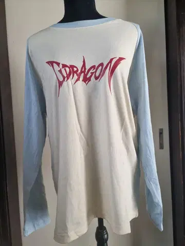 GDragon 민트 롱 티셔츠 L 사이즈