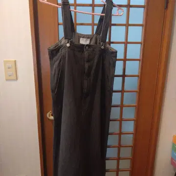 QTUME 그레이 살로펫 오버롤