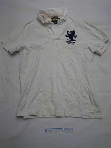 랄프 로렌 빈티지 슬림핏 피케 셔츠 화이트 계열 L 사이즈