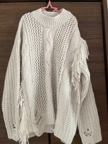 FOREVER21 데미지 니트 미사용품