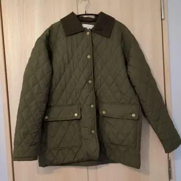 새상품급 시마무라 LOGOS DAYS 퀼팅 자켓 M 카키