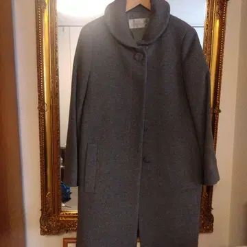 밀라 쇤 고급 캐시미어 혼방 코트 새상품급