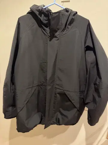 UNIQLO U 블랙 마운틴 후드티 L